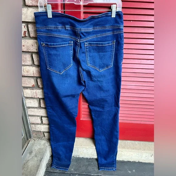 Inc Denim Pull On Jegging 6/28 Women's Blue Jeans - Picture 2 of 8